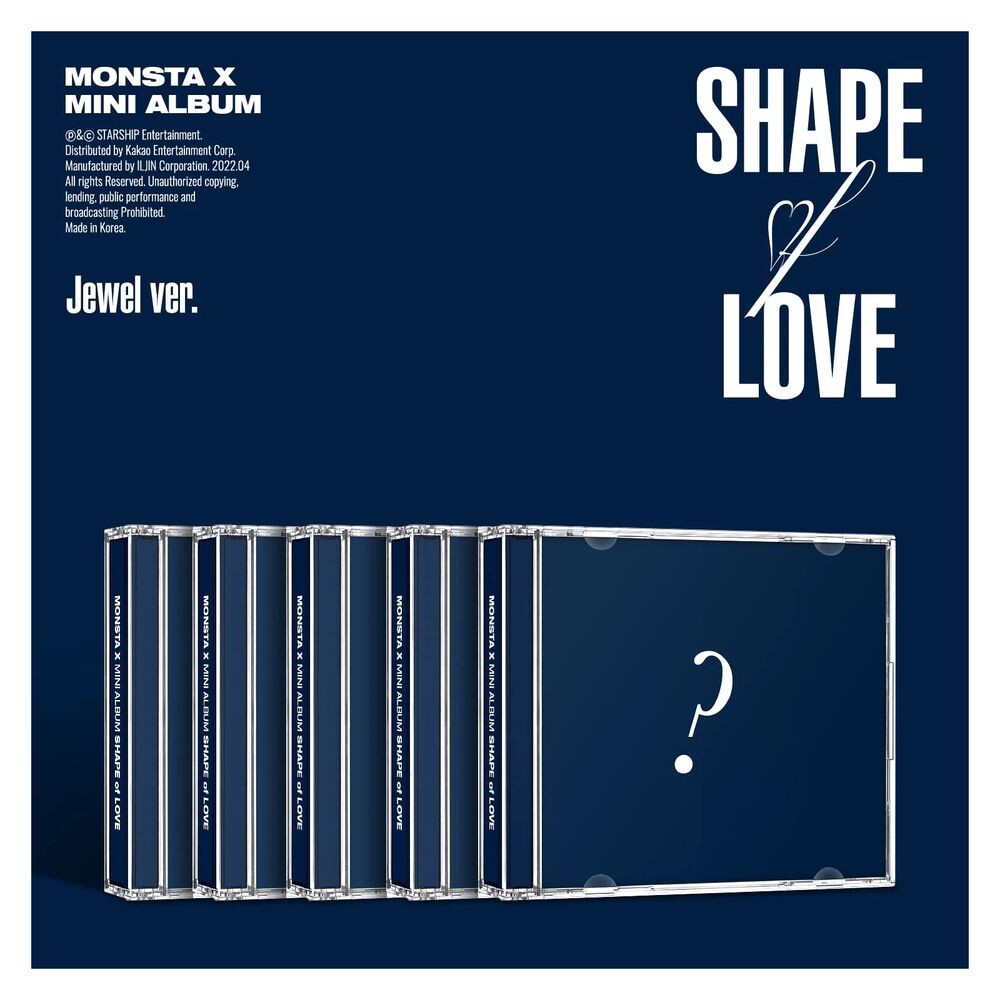 Виниловая пластинка 11th Mini Album - Shape Of Love (Assortment - Includes 1) | Monsta X
Виниловая пластинка 11th Mini Album - Shape Of Love (Assortment - Includes 1) | Monsta X