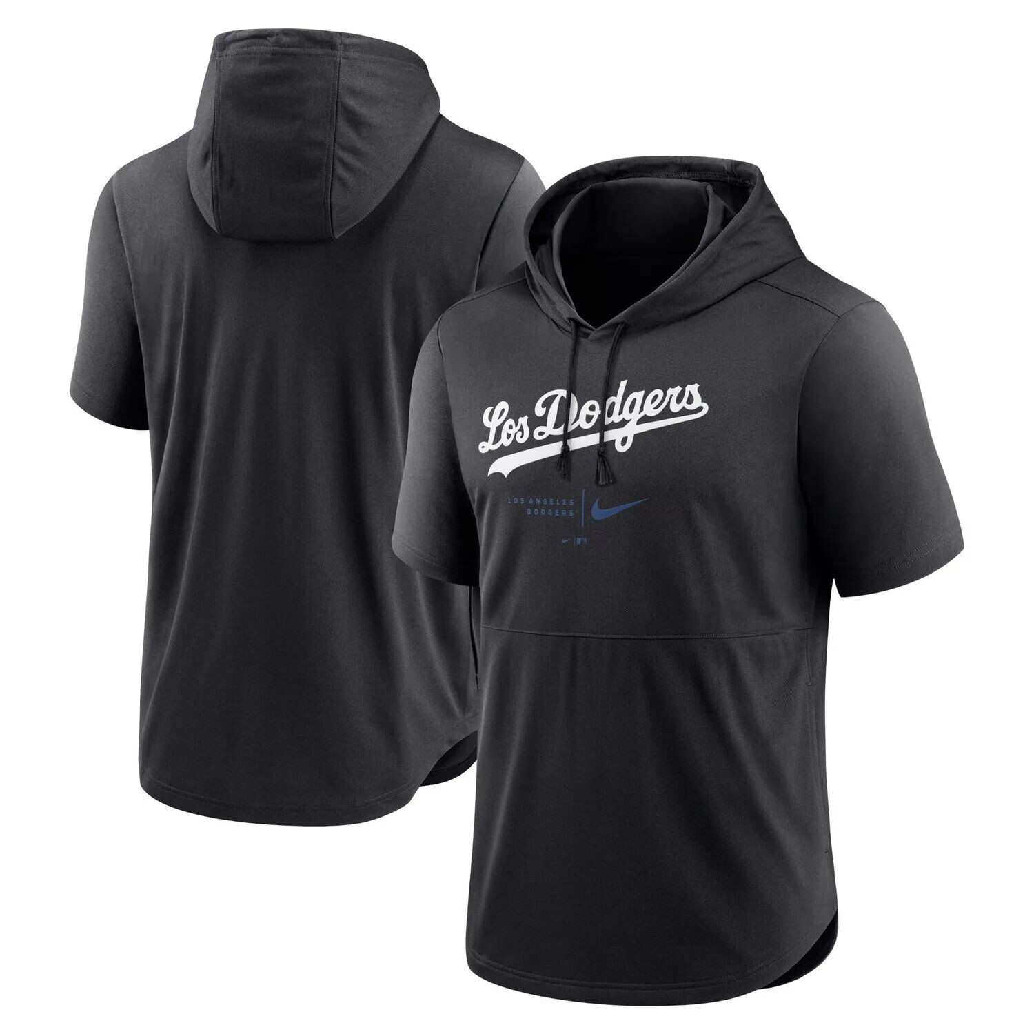 Мужской черный пуловер с капюшоном Los Angeles Dodgers City Connect Performance с короткими рукавами Nike
Мужской черный пуловер с капюшоном Los Angeles Dodgers City Connect Performance с короткими рукавами Nike