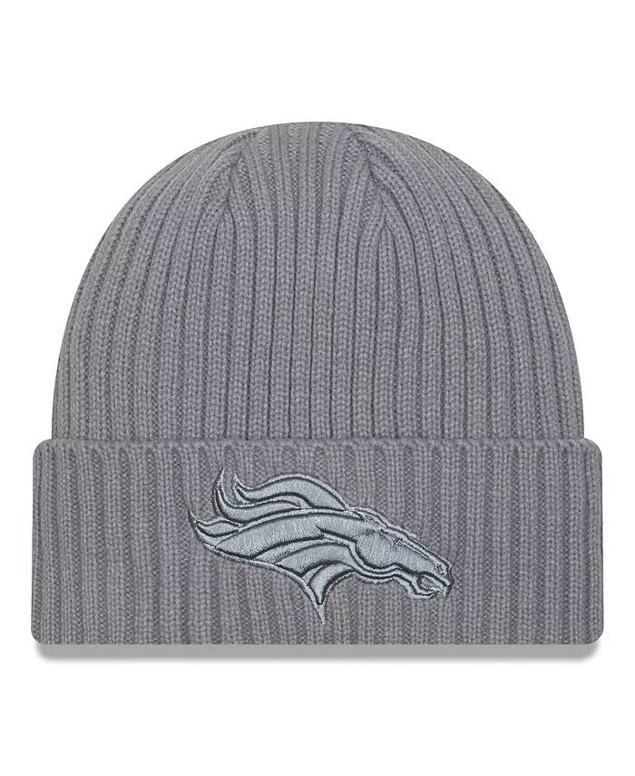 Мужская серая вязаная шапка Denver Broncos Color Pack с манжетами New Era, серый
Мужская серая вязаная шапка Denver Broncos Color Pack с манжетами New Era, серый