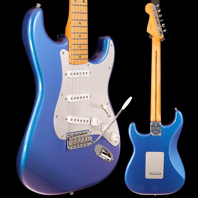 Ограниченная серия Fender H.E.R. Stratocaster Electric, Синий марлин, 7 фунтов 15,4 унции Limited Edition H.E.R. Stratocaster Electric, Blue Marlin
Ограниченная серия Fender H.E.R. Stratocaster Electric, Синий марлин, 7 фунтов 15,4 унции Limited Edition H.E.R. Stratocaster Electric, Blue Marlin