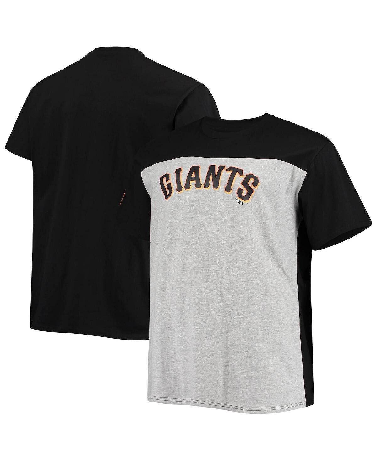 Мужская фирменная черная и меланжевая серая футболка san francisco giants big and tall с цветными блоками Fanatics, мульти
Мужская фирменная черная и меланжевая серая футболка san francisco giants big and tall с цветными блоками Fanatics, мульти