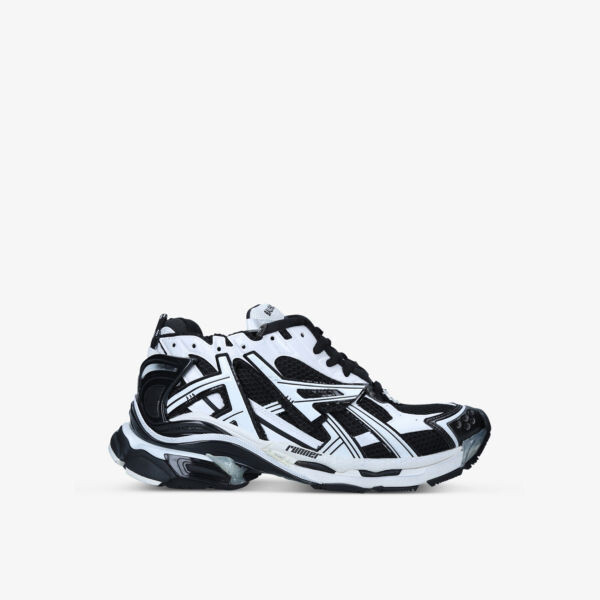 Кроссовки с низким берцем из сетки Runner и искусственной кожи Balenciaga, черный
Кроссовки с низким берцем из сетки Runner и искусственной кожи Balenciaga, черный