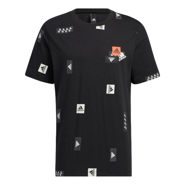 Футболка Adidas Full Print Logo Patch Printing Round Neck Short Sleeve Black T-Shirt, Черный
Футболка Adidas Full Print Logo Patch Printing Round Neck Short Sleeve Black T-Shirt, Черный