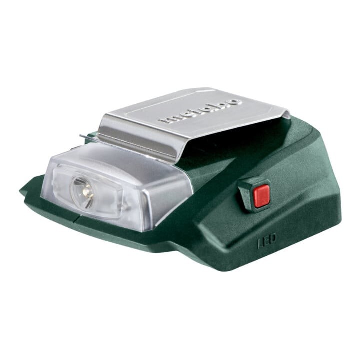 Адаптер питания от батареи Metabo PA 14.4-18 LED-USB с подключением 12 В и светодиодной подсветкой; картон
Адаптер питания от батареи Metabo PA 14.4-18 LED-USB с подключением 12 В и светодиодной подсветкой; картон