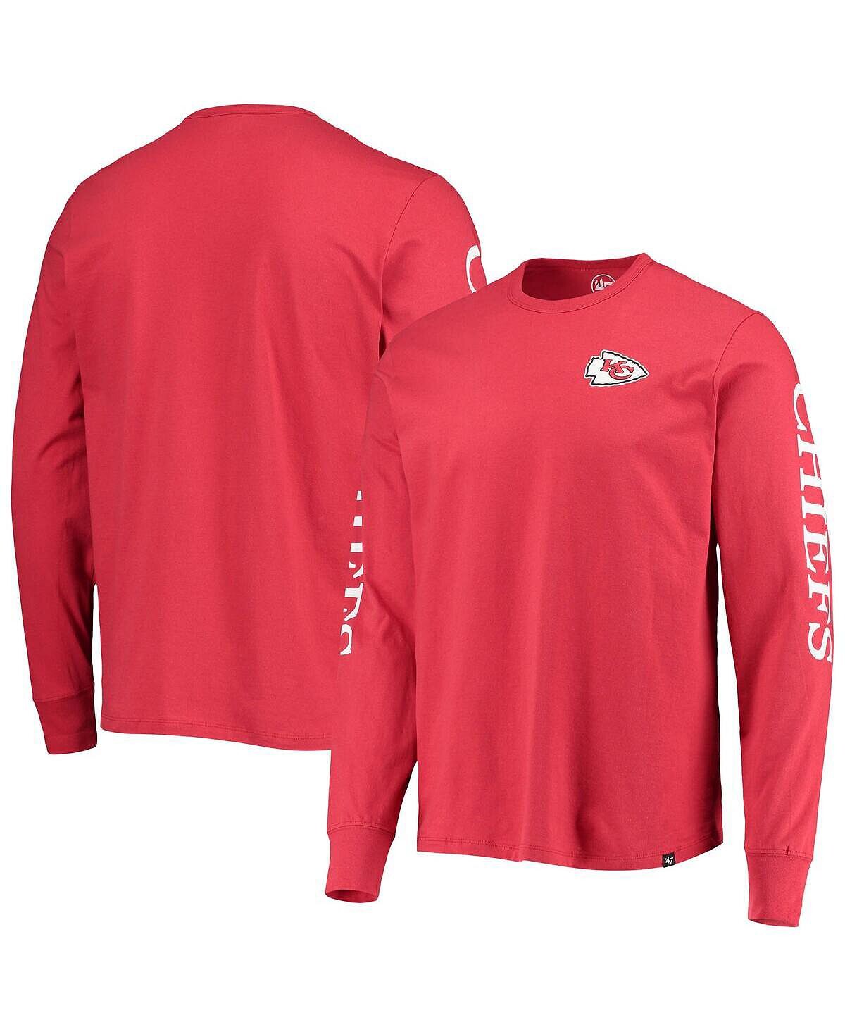 Мужская красная футболка с длинным рукавом kansas city chiefs franklin '47 Brand, красный
Мужская красная футболка с длинным рукавом kansas city chiefs franklin '47 Brand, красный
