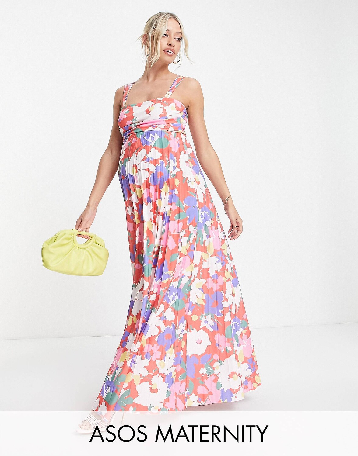 Принт ASOS DESIGN Maternity Maternity макси с рюшами и квадратным вырезом на бретелях
Принт ASOS DESIGN Maternity Maternity макси с рюшами и квадратным вырезом на бретелях