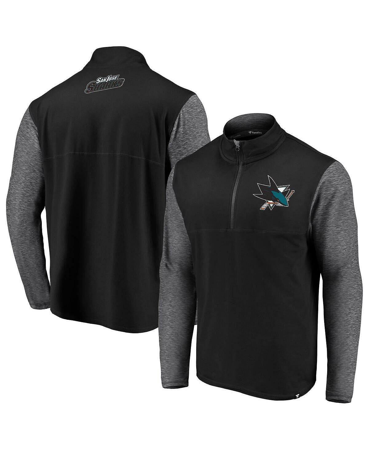 Мужская фирменная куртка-пуловер san jose sharks черного и серого цвета с мелким принтом made to move с молнией на четверть Fanatics, мульти, Черный
Мужская фирменная куртка-пуловер san jose sharks черного и серого цвета с мелким принтом made to move с молнией на четверть Fanatics, мульти, Черный
