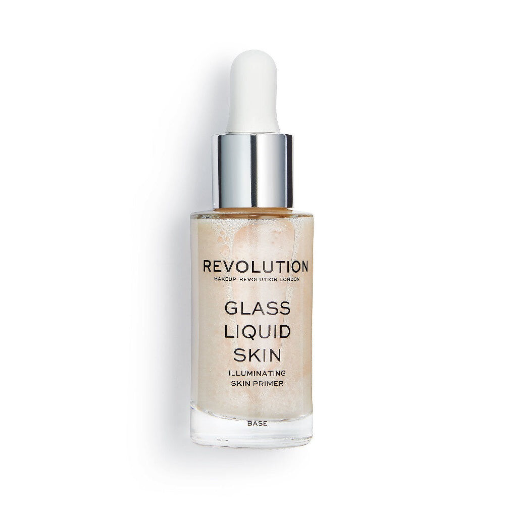Makeup Revolution Glass Liquid Skin Primer Serum сияющая основа под макияж 17мл
Makeup Revolution Glass Liquid Skin Primer Serum сияющая основа под макияж 17мл