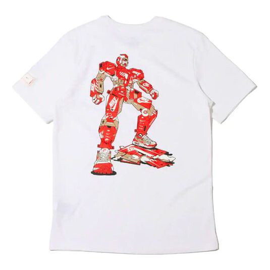 Футболка Men's Nike Sportswear Transformers Printing Sports Round Neck Short Sleeve White, Белый
Футболка Men's Nike Sportswear Transformers Printing Sports Round Neck Short Sleeve White, Белый