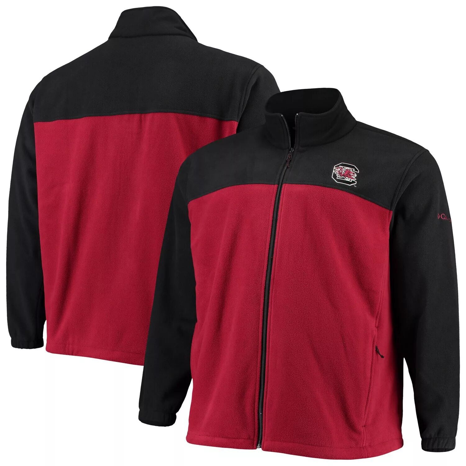 Мужская флисовая куртка Columbia Black/Garnet South Carolina Gamecocks Big & Tall Flanker III с молнией во всю длину
Мужская флисовая куртка Columbia Black/Garnet South Carolina Gamecocks Big & Tall Flanker III с молнией во всю длину