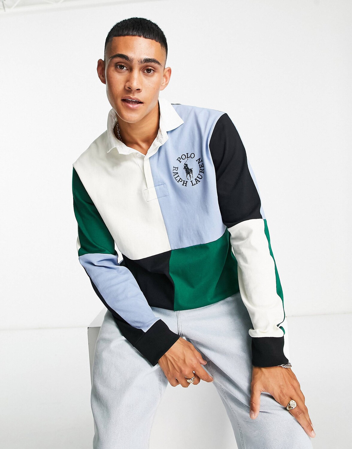 Эксклюзивная рубашка-поло в стиле коллаборации Polo Ralph Lauren x ASOS в стиле регби синего цвета, Синий
Эксклюзивная рубашка-поло в стиле коллаборации Polo Ralph Lauren x ASOS в стиле регби синего цвета, Синий