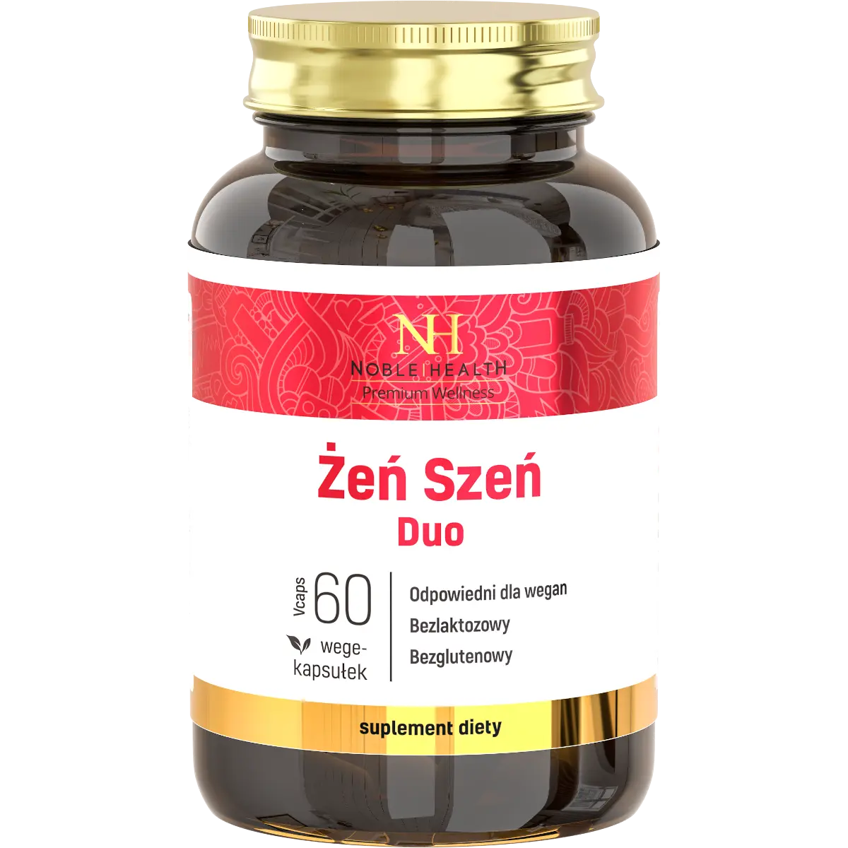Noble Health Żeń szeń Duo пищевая добавка, повышающая стрессоустойчивость, 60 кап./1 уп.
Noble Health Żeń szeń Duo пищевая добавка, повышающая стрессоустойчивость, 60 кап./1 уп.