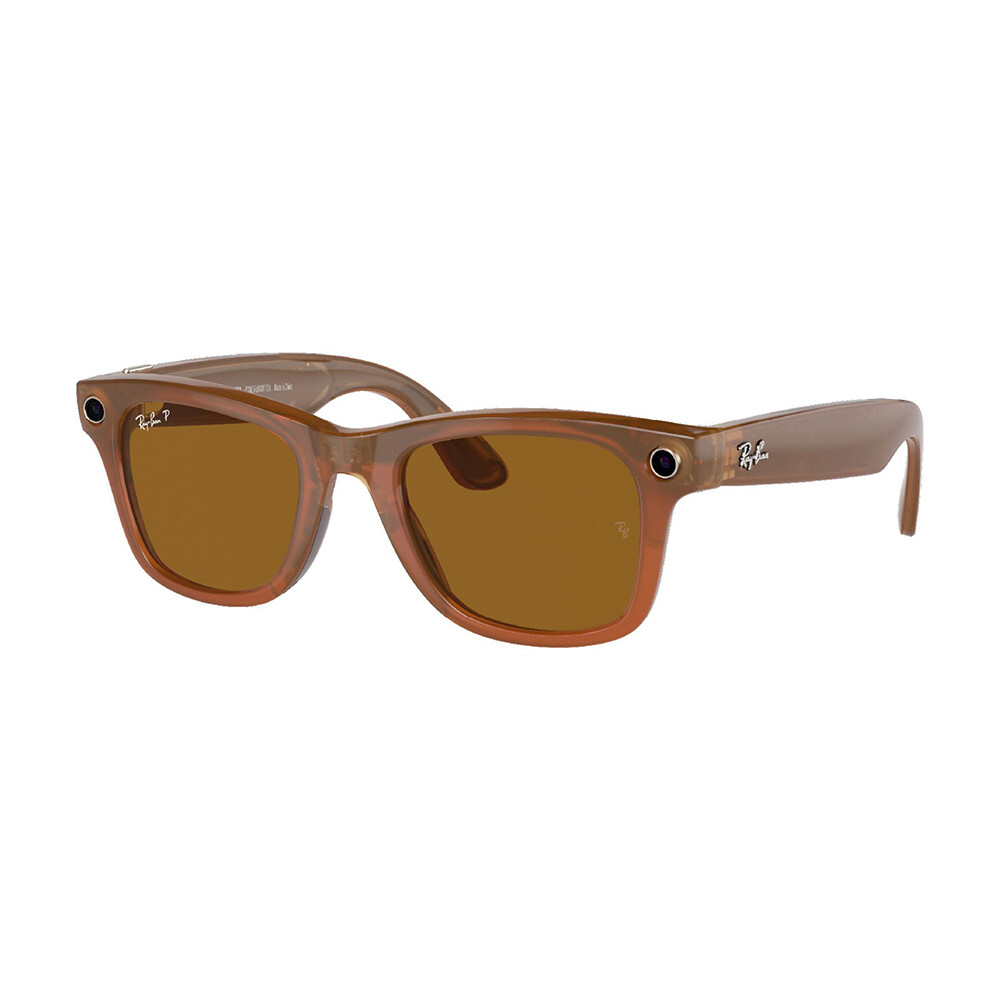 Умные очки Ray-Ban Meta Wayfarer (Large), Shiny Caramel Transparent/Polarized Brown
Умные очки Ray-Ban Meta Wayfarer (Large), Shiny Caramel Transparent/Polarized Brown