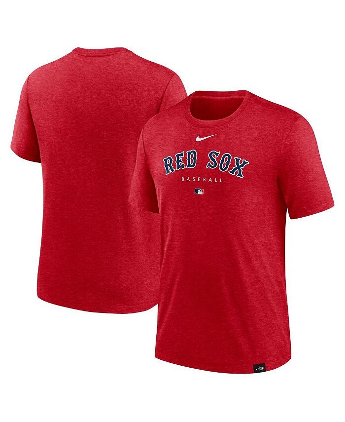 Мужская футболка Heather Red Boston Red Sox Authentic Collection Early Work Tri-Blend Performance Nike, красный
Мужская футболка Heather Red Boston Red Sox Authentic Collection Early Work Tri-Blend Performance Nike, красный
