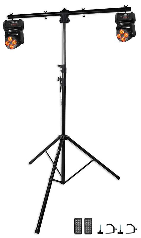 (2) Rockville RockOn-7 40 Вт RGBW Подвижная головка DMX Spot Beam Lights + подставка для штатива RVLS1+(2) RockOn-7
(2) Rockville RockOn-7 40 Вт RGBW Подвижная головка DMX Spot Beam Lights + подставка для штатива RVLS1+(2) RockOn-7