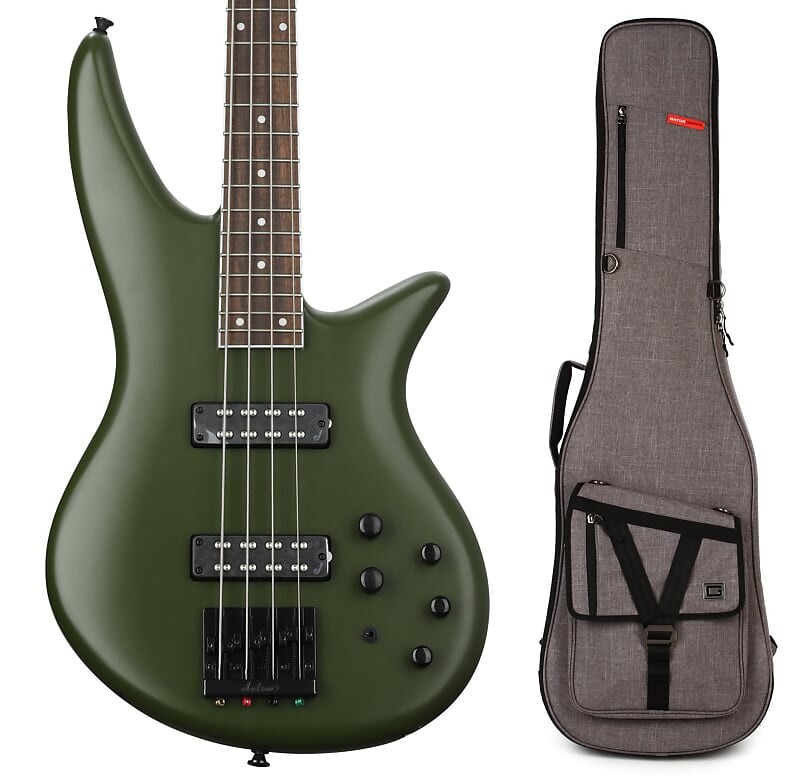 Электрическая бас-гитара Jackson X Series Spectra SBX IV — матовый армейский серый комплект с сумкой для бас-гитары Gator Transit — светло-серый Jackson + Gator 2919904520=1 GT-BASS-GRY=1
Электрическая бас-гитара Jackson X Series Spectra SBX IV — матовый армейский серый комплект с сумкой для бас-гитары Gator Transit — светло-серый Jackson + Gator 2919904520=1 GT-BASS-GRY=1
