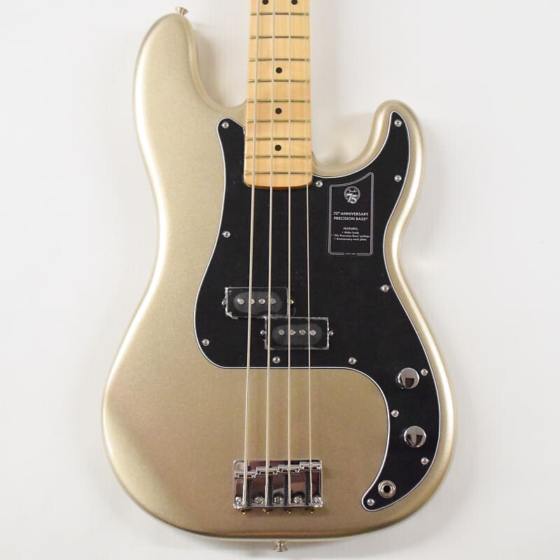 Бас-гитара Fender Precision Bass, посвященная 75 летию — Diamond 75th Anniversary Precision Bass
Бас-гитара Fender Precision Bass, посвященная 75 летию — Diamond 75th Anniversary Precision Bass