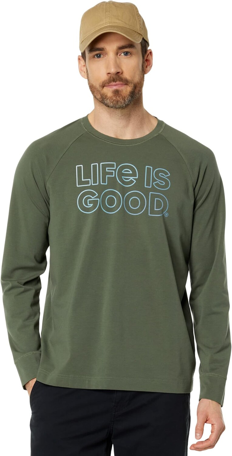 Футболка Life is Good LIG Blue Fade Stack Keyline Crusher-FlexCrew, цвет Dark Moss Green
Футболка Life is Good LIG Blue Fade Stack Keyline Crusher-FlexCrew, цвет Dark Moss Green