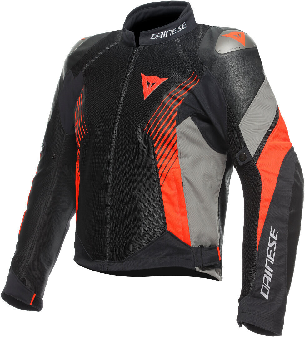 Dainese Super Rider 2 Absoluteshell Мотоцикл Текстильная куртка, черный/серый/красный
Dainese Super Rider 2 Absoluteshell Мотоцикл Текстильная куртка, черный/серый/красный