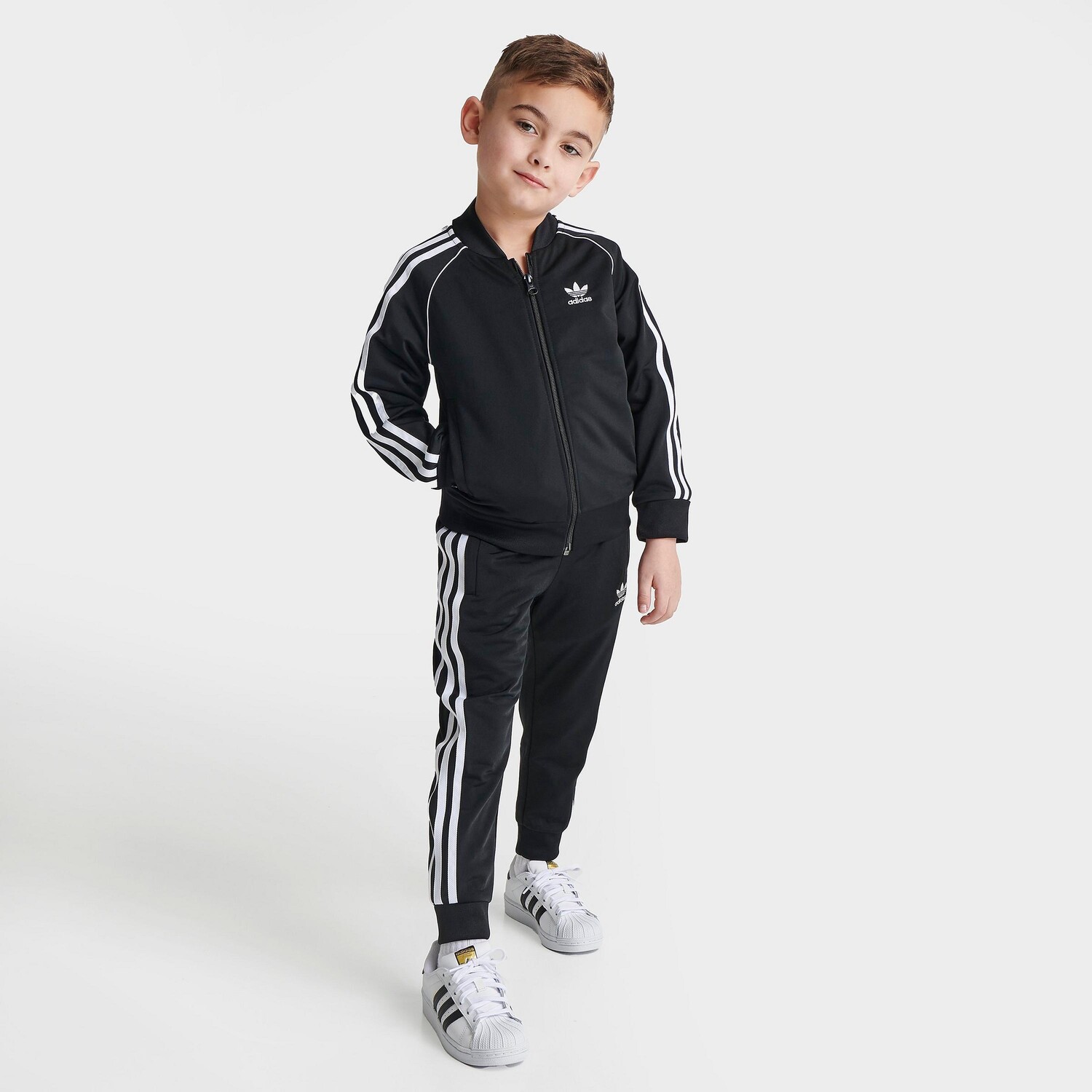 Спортивный костюм Adidas Originals Adicolor SST для маленьких детей, черный
Спортивный костюм Adidas Originals Adicolor SST для маленьких детей, черный