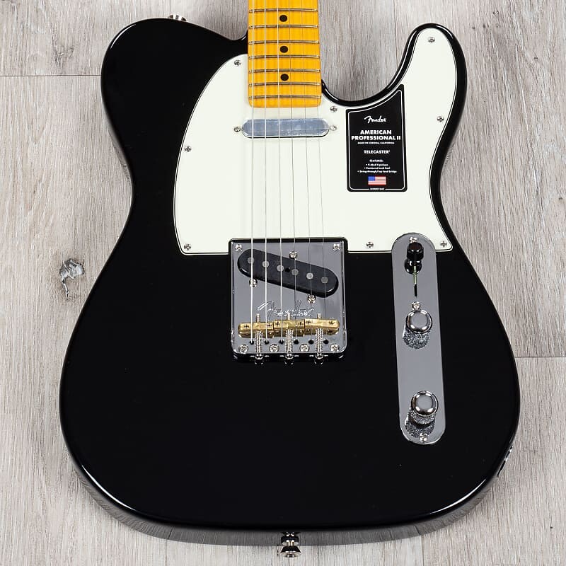 Гитара Fender American Professional II Telecaster, кленовый гриф, черный 0113942706
Гитара Fender American Professional II Telecaster, кленовый гриф, черный 0113942706