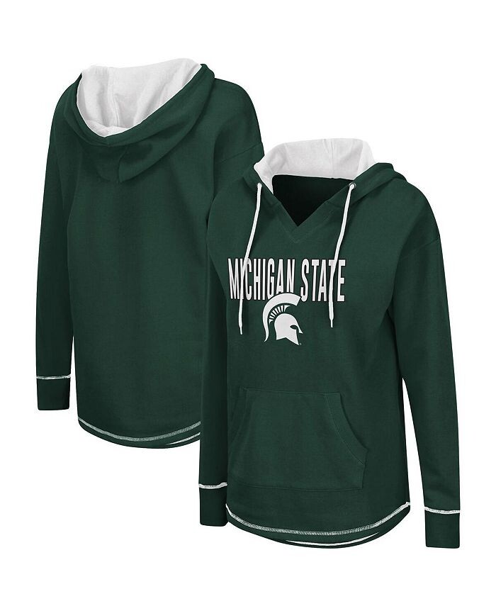 Женский зеленый пуловер с капюшоном и туникой Michigan State Spartans Colosseum, зеленый
Женский зеленый пуловер с капюшоном и туникой Michigan State Spartans Colosseum, зеленый
