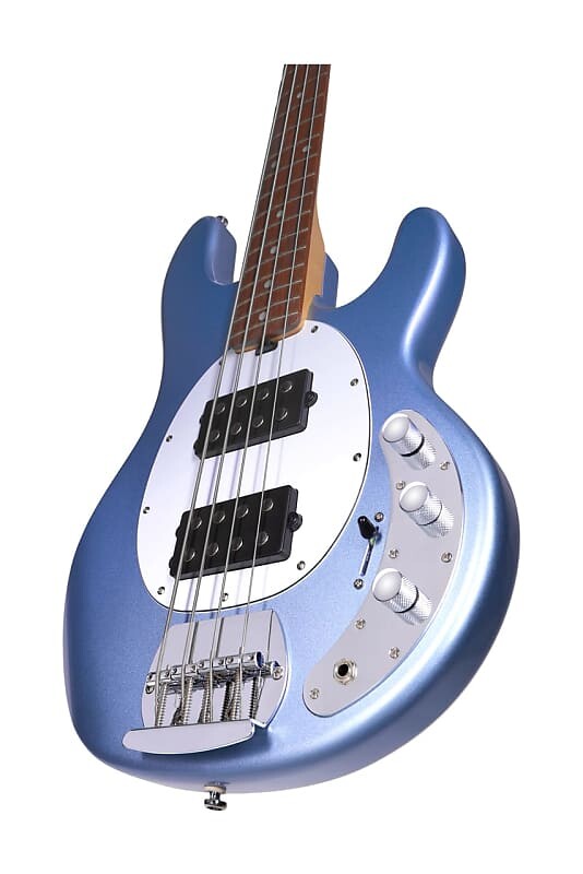 Басс гитара Sterling by Music Man StingRay Ray4 HH Lake Blue Metallic Bass Guitar
Басс гитара Sterling by Music Man StingRay Ray4 HH Lake Blue Metallic Bass Guitar