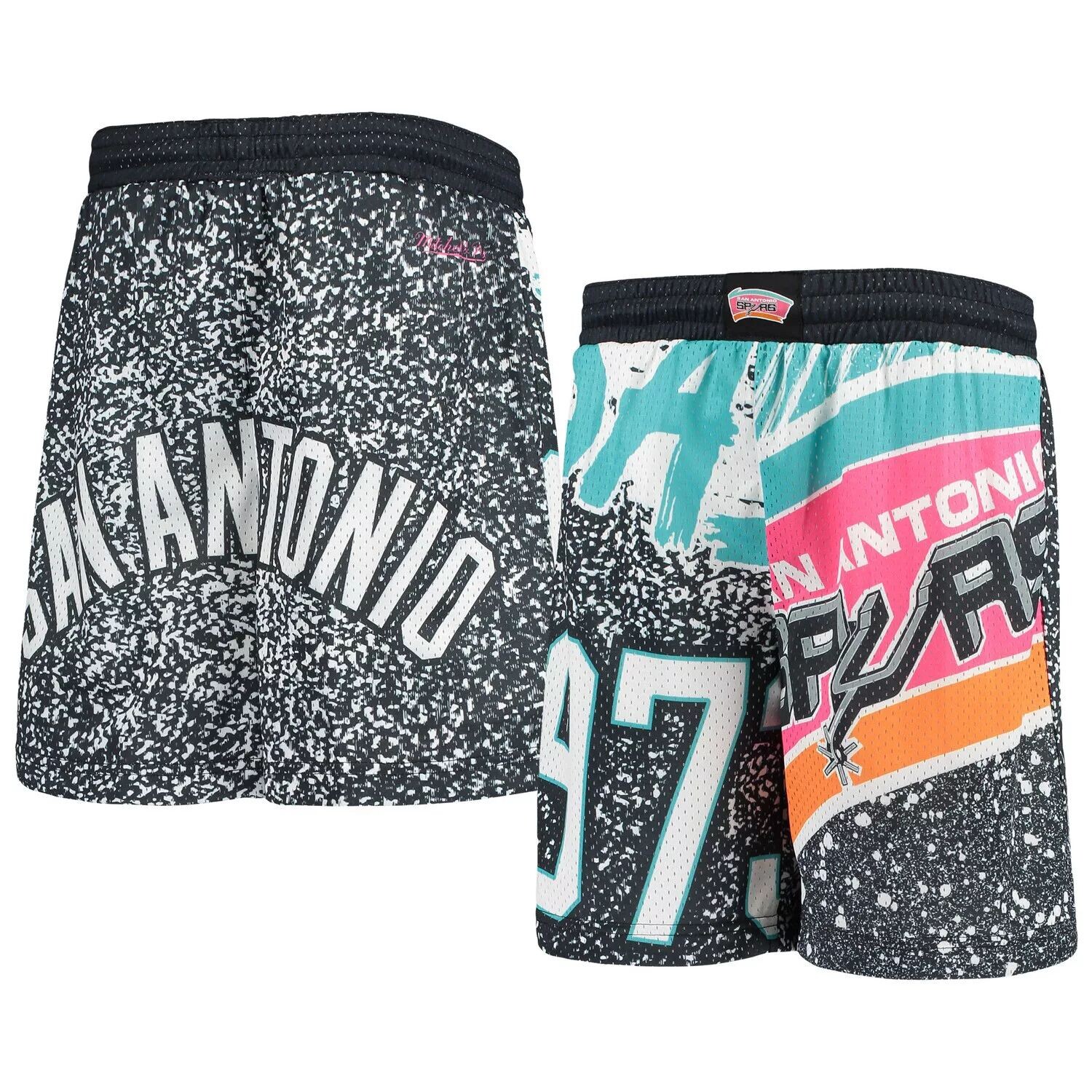 Черные молодежные шорты Mitchell & Ness San Antonio Spurs Hardwood Classics Jumbotron Unbranded
Черные молодежные шорты Mitchell & Ness San Antonio Spurs Hardwood Classics Jumbotron Unbranded