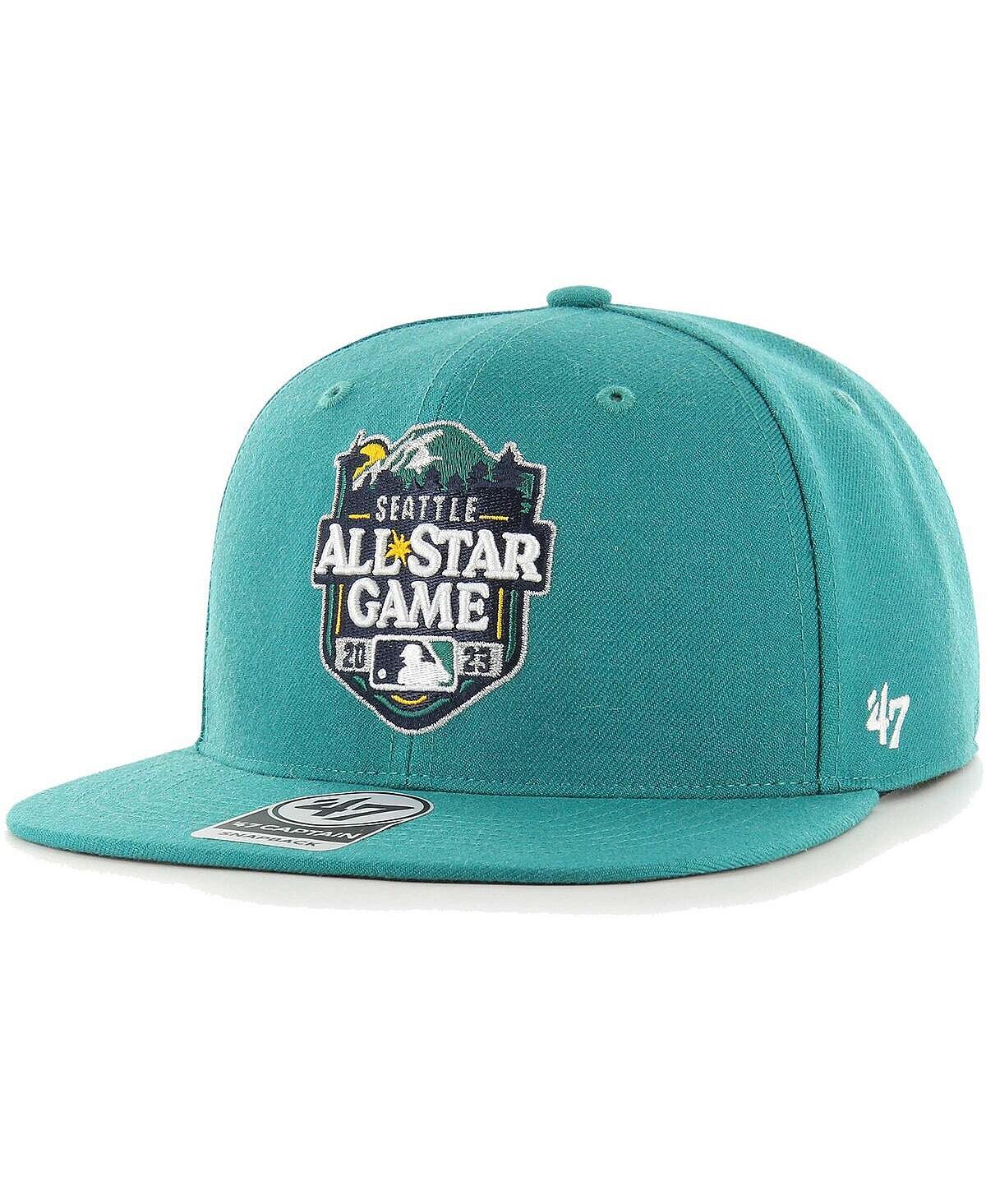 Мужская бирюзовая кепка Captain Snapback для Матча всех звезд MLB 2023 Sure Shot '47 Brand
Мужская бирюзовая кепка Captain Snapback для Матча всех звезд MLB 2023 Sure Shot '47 Brand