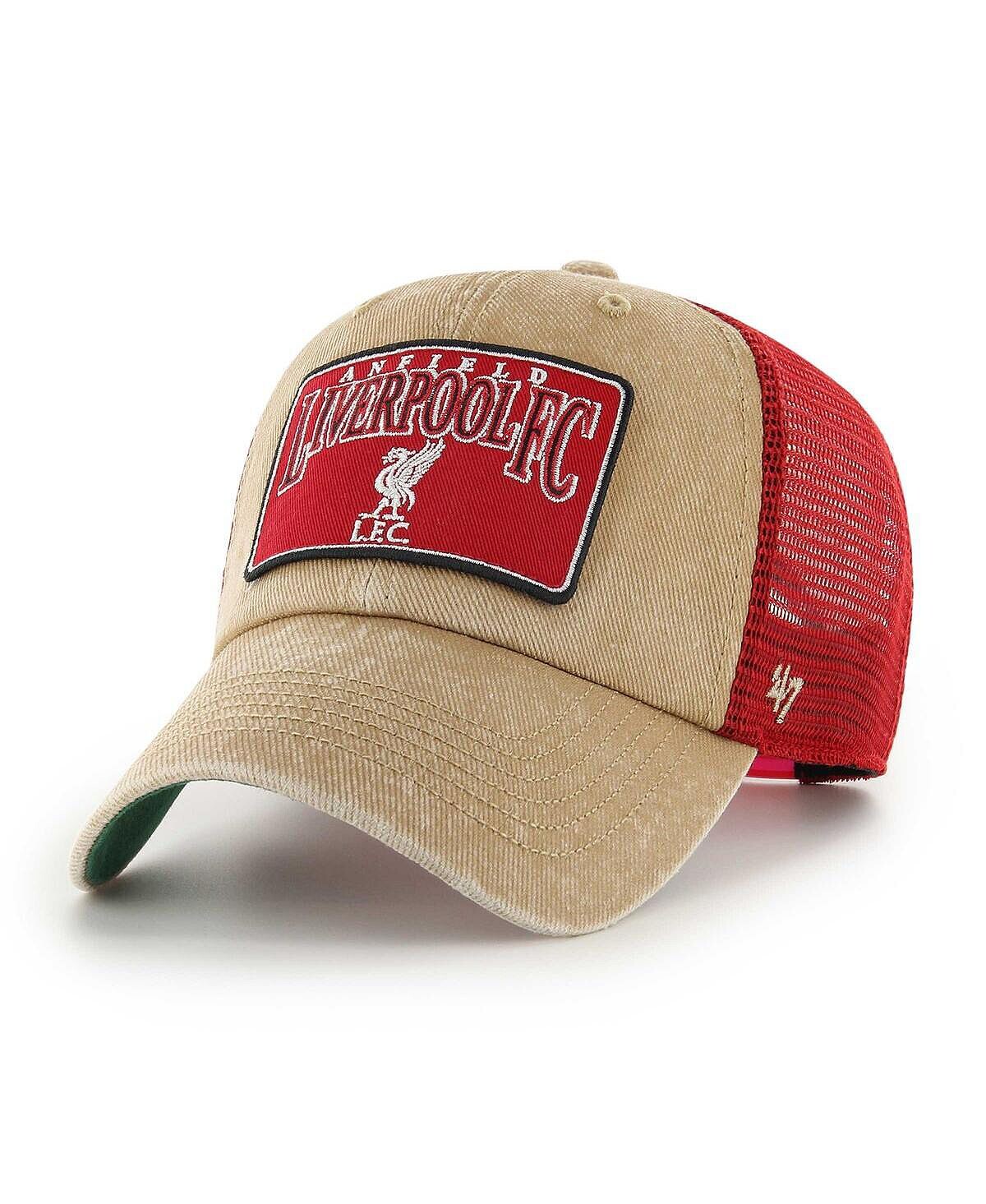 Мужская светло-коричневая красная кепка Liverpool Dial Clean Up Trucker Snapback '47 Brand
Мужская светло-коричневая красная кепка Liverpool Dial Clean Up Trucker Snapback '47 Brand