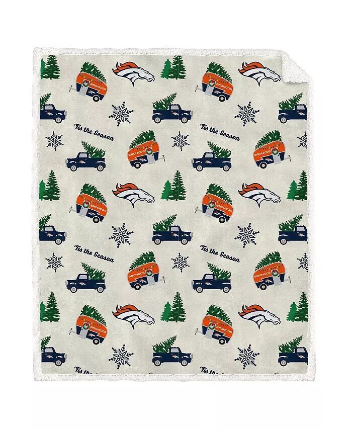 Фланелевое флисовое одеяло Denver Broncos Holiday Truck с повторением размером 50 x 60 дюймов Pegasus Home Fashions, бежевый
Фланелевое флисовое одеяло Denver Broncos Holiday Truck с повторением размером 50 x 60 дюймов Pegasus Home Fashions, бежевый
