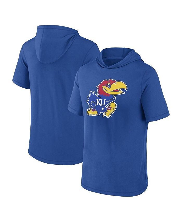 Мужская футболка с капюшоном с фирменным логотипом Royal Kansas Jayhawks Primary Logo Fanatics, синий
Мужская футболка с капюшоном с фирменным логотипом Royal Kansas Jayhawks Primary Logo Fanatics, синий
