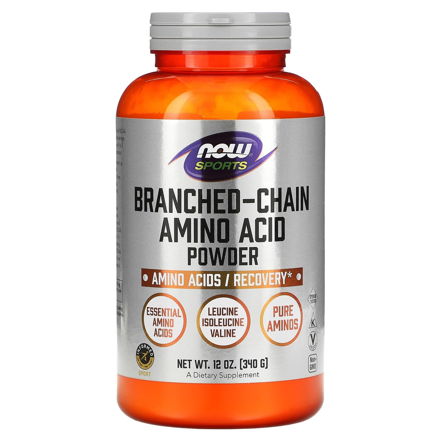 Sports, аминокислотный порошок с разветвленной цепью, 12 унций (340 г), NOW Foods
Sports, аминокислотный порошок с разветвленной цепью, 12 унций (340 г), NOW Foods