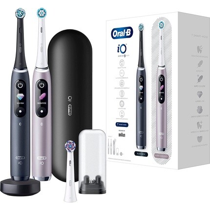 Электрическая зубная щетка Oral-B Io Series 9 с 7 режимами чистки и 3D-анализом, Oral B
Электрическая зубная щетка Oral-B Io Series 9 с 7 режимами чистки и 3D-анализом, Oral B