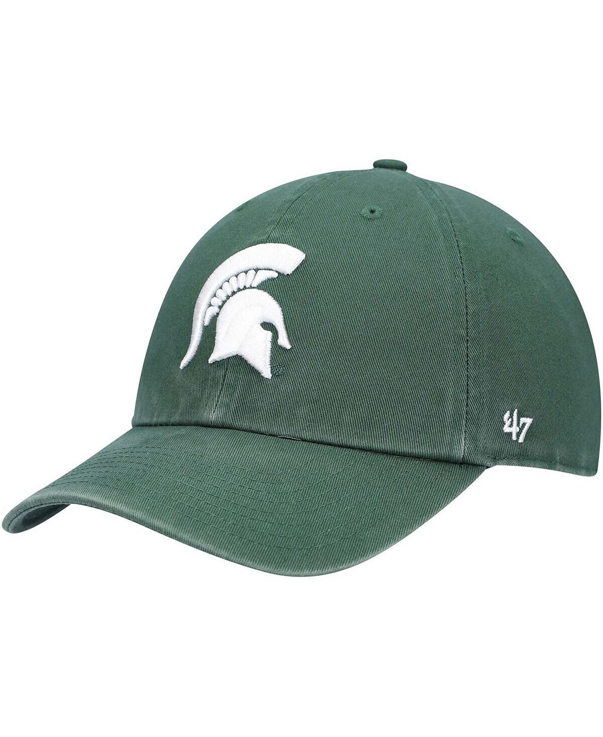 Мужская зеленая регулируемая шляпа с логотипом Michigan State Spartans Clean Up '47 Brand
Мужская зеленая регулируемая шляпа с логотипом Michigan State Spartans Clean Up '47 Brand