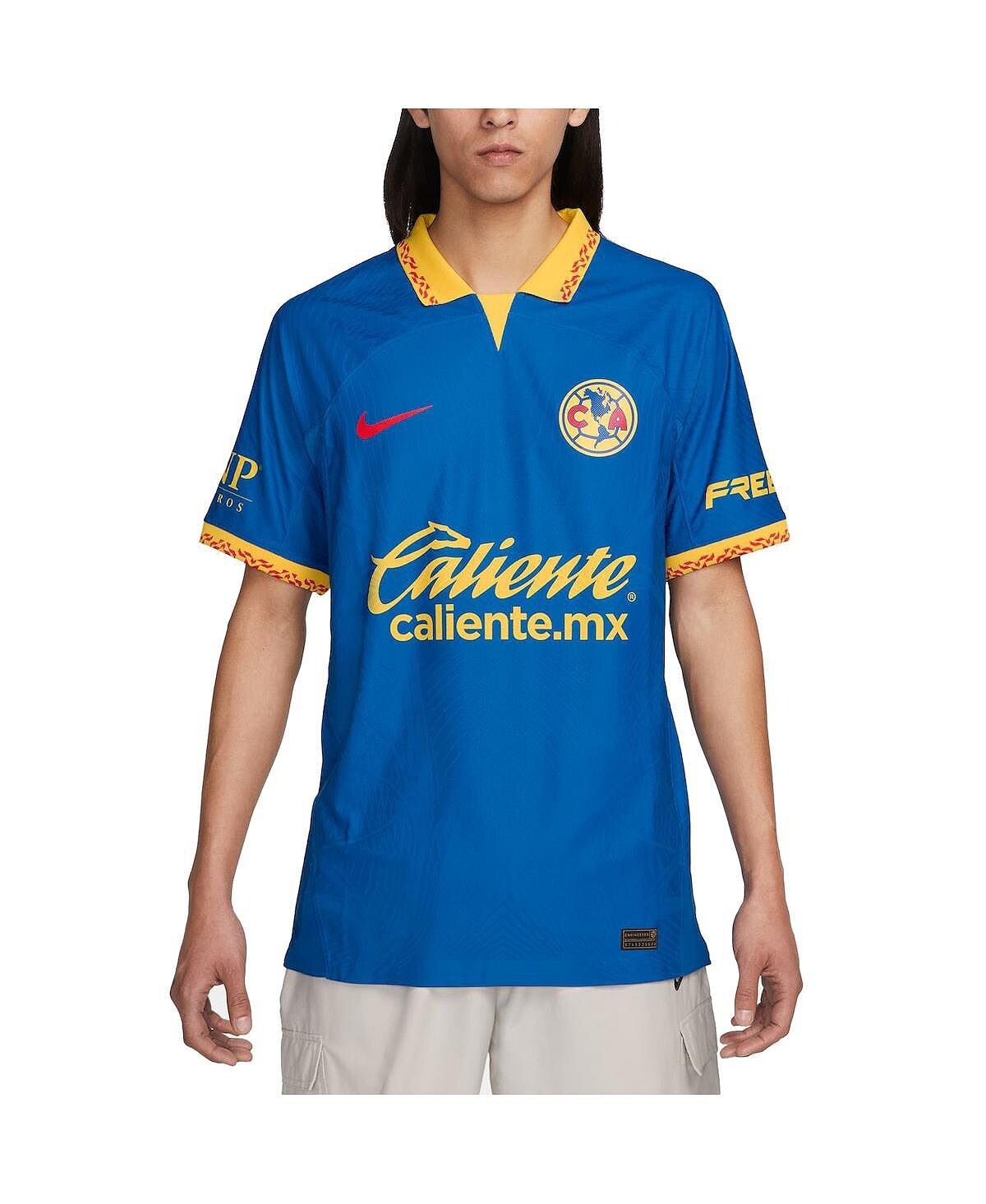 Мужская синяя футболка Club America выездная 2023/24, аутентичное джерси Nike, Синий
Мужская синяя футболка Club America выездная 2023/24, аутентичное джерси Nike, Синий