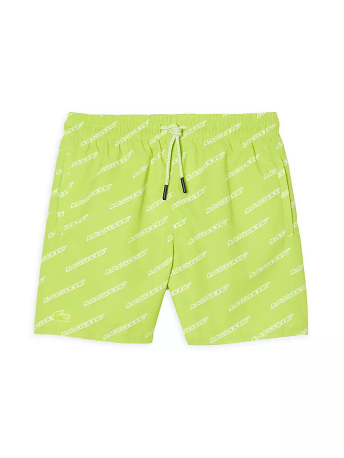 Шорты для плавания Little Boy's с логотипом и принтом для мальчиков Lacoste, цвет lima white
Шорты для плавания Little Boy's с логотипом и принтом для мальчиков Lacoste, цвет lima white