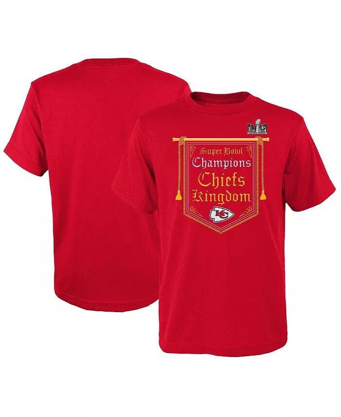 Красная футболка Big Boys Kansas City Chiefs Super Bowl LVIII Champions Hometown Top Outerstuff, красный
Красная футболка Big Boys Kansas City Chiefs Super Bowl LVIII Champions Hometown Top Outerstuff, красный