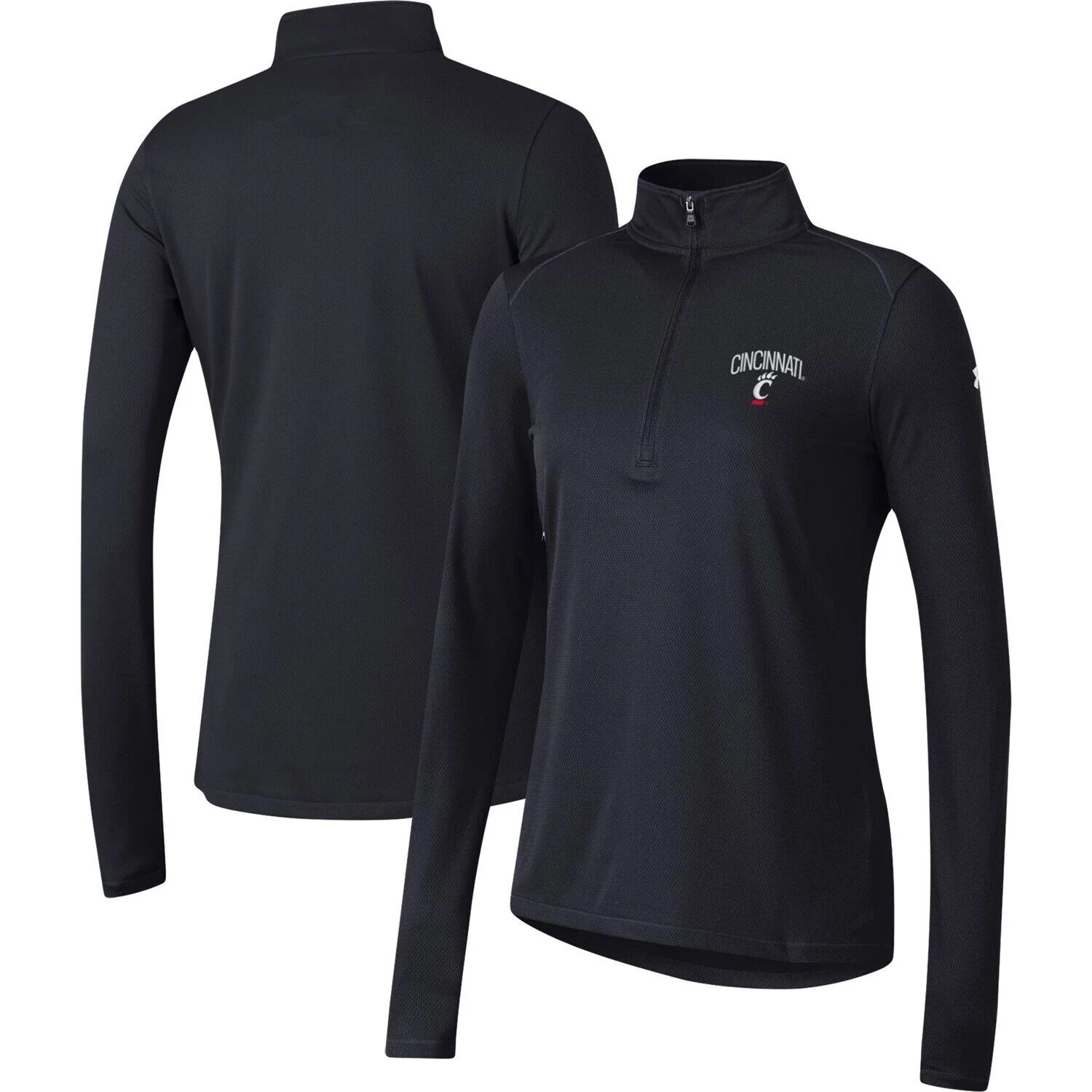 Черный женский сетчатый топ с молнией четверть четверти Under Armour Cincinnati Bearcats Tech Under Armour
Черный женский сетчатый топ с молнией четверть четверти Under Armour Cincinnati Bearcats Tech Under Armour