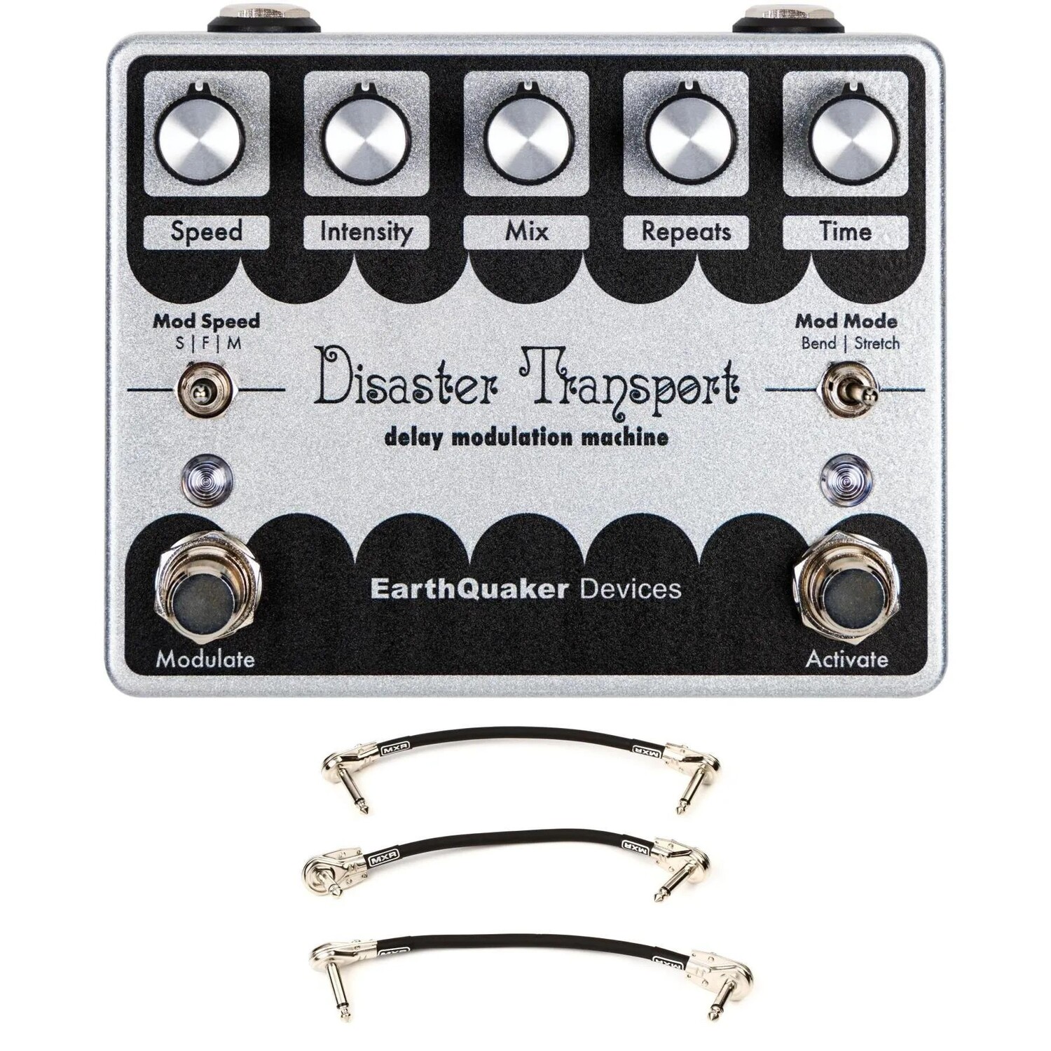 EarthQuaker Devices Аварийная транспортная задержка Модуляция Автоматическая педаль задержки и 3 соединительных кабеля
EarthQuaker Devices Аварийная транспортная задержка Модуляция Автоматическая педаль задержки и 3 соединительных кабеля