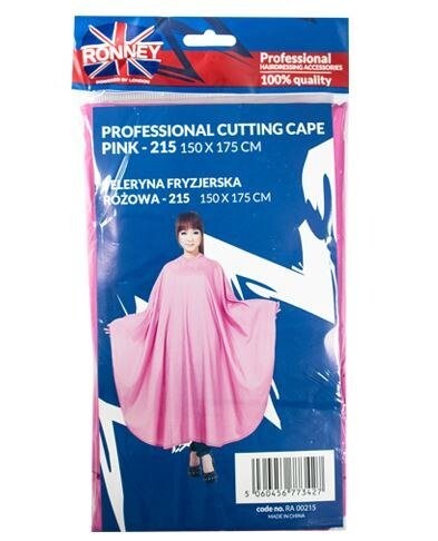 Размер 150 x 175 - Парикмахерская накидка розовая 215 - размер 150 x 175 RA 00215 RONNEY Professional Cutting Cape Pink - 215
Размер 150 x 175 - Парикмахерская накидка розовая 215 - размер 150 x 175 RA 00215 RONNEY Professional Cutting Cape Pink - 215