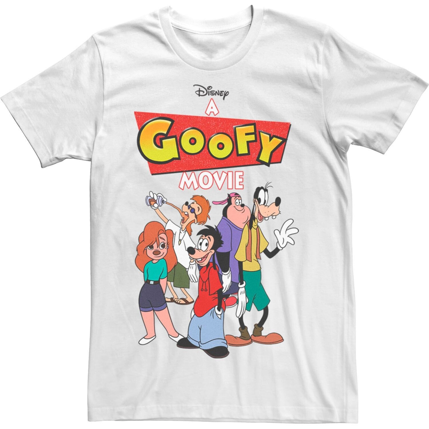 Мужская футболка с логотипом Disney A Goofy Movie Group Shot Licensed Character, белый
Мужская футболка с логотипом Disney A Goofy Movie Group Shot Licensed Character, белый