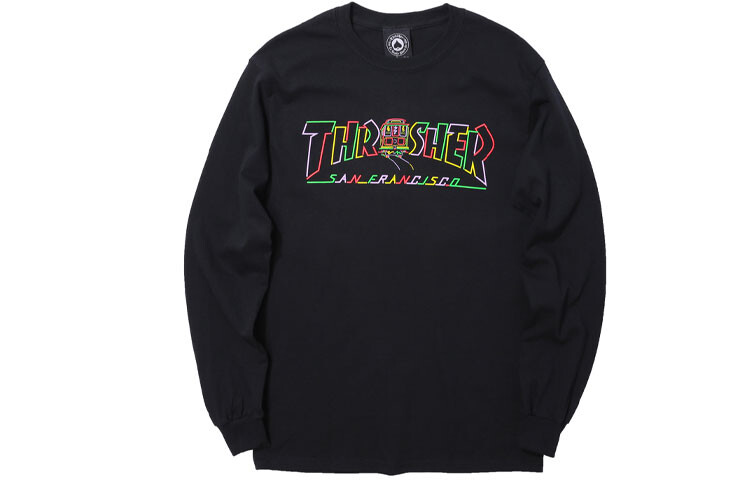 Футболка с принтом логотипа Thrasher Cable Car, размер L/S, однотонная, унисекс
Футболка с принтом логотипа Thrasher Cable Car, размер L/S, однотонная, унисекс