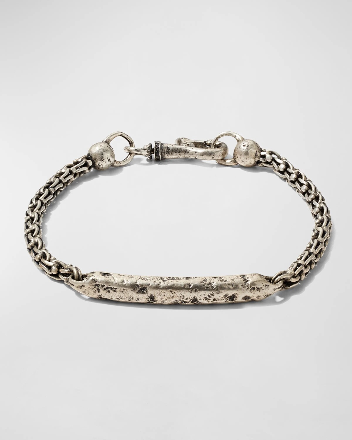 Мужской браслет-цепочка ручной работы с идентификатором John Varvatos, цвет Silver
Мужской браслет-цепочка ручной работы с идентификатором John Varvatos, цвет Silver