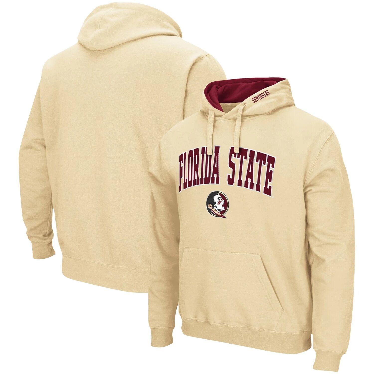 Мужской золотой пуловер с капюшоном Florida State Seminoles Arch & Logo 3.0 Colosseum, Желтый
Мужской золотой пуловер с капюшоном Florida State Seminoles Arch & Logo 3.0 Colosseum, Желтый