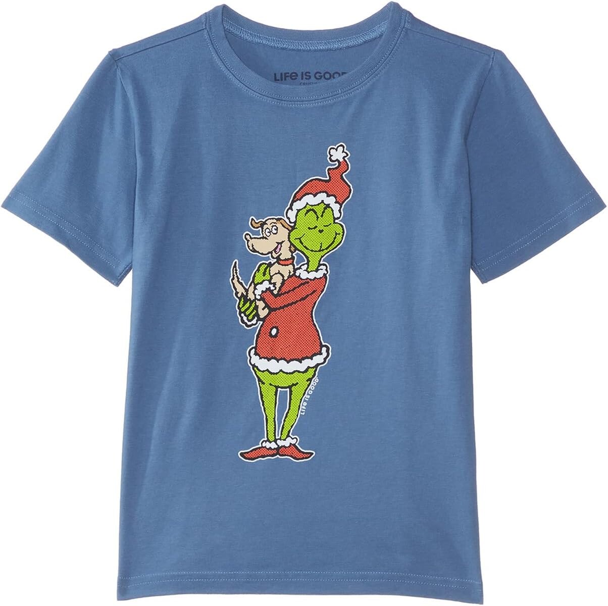Футболка Life is Good Pop Art Grinch and Max Short Sleeve Crusher Tee, цвет Vintage Blue
Футболка Life is Good Pop Art Grinch and Max Short Sleeve Crusher Tee, цвет Vintage Blue