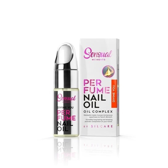 Парфюмированное масло для ногтей Divine You, 10 мл Silcare, Sensual Moments Nail Oil 
Парфюмированное масло для ногтей Divine You, 10 мл Silcare, Sensual Moments Nail Oil