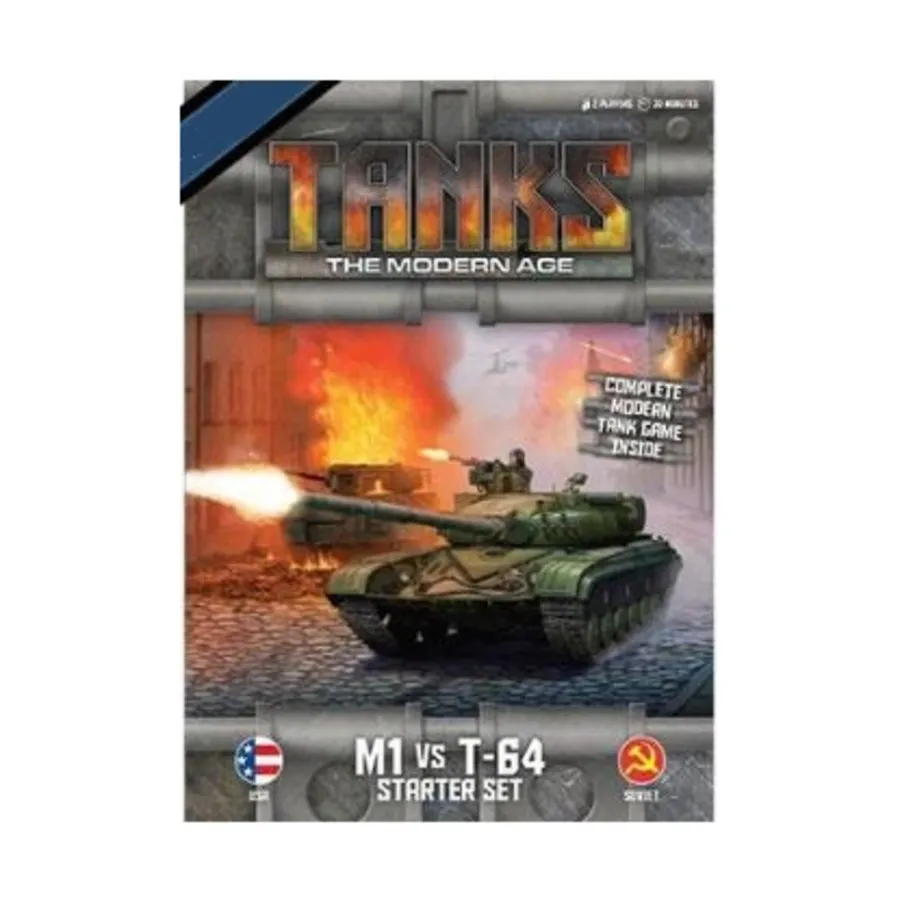 М1 против Т-64, Tanks Miniatures Game - Core & Assorted (Gale Force Nine) (15mm)
М1 против Т-64, Tanks Miniatures Game - Core & Assorted (Gale Force Nine) (15mm)