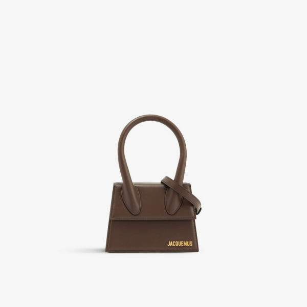 Кожаная сумка через плечо Le Chiquito среднего размера Jacquemus, коричневый
Кожаная сумка через плечо Le Chiquito среднего размера Jacquemus, коричневый
