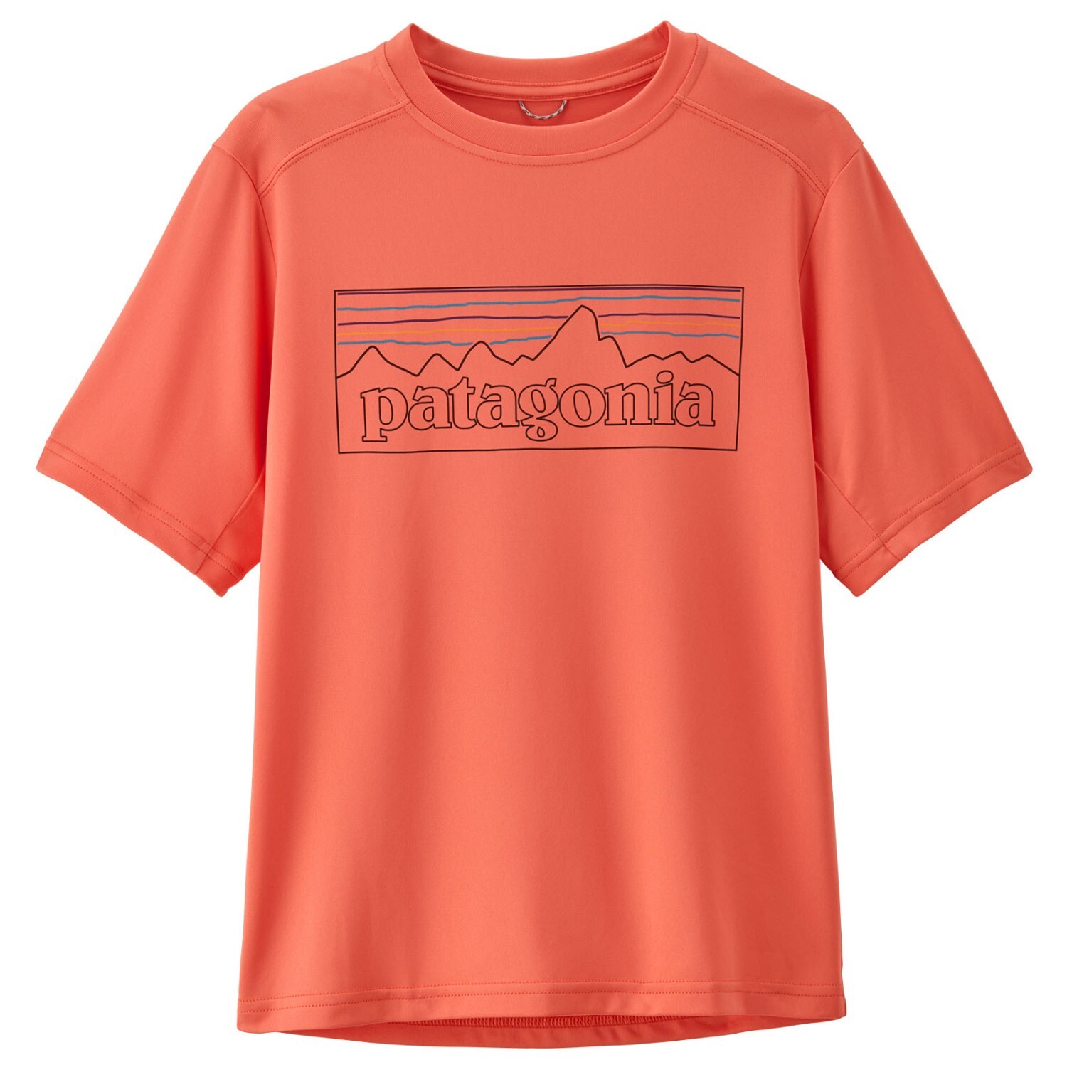 Функциональная рубашка Patagonia Kid's Cap SW T Shirt, цвет P 6 Outline/Coho Coral
Функциональная рубашка Patagonia Kid's Cap SW T Shirt, цвет P 6 Outline/Coho Coral